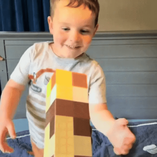 Pixel-lommelygte: Magisk natlampe